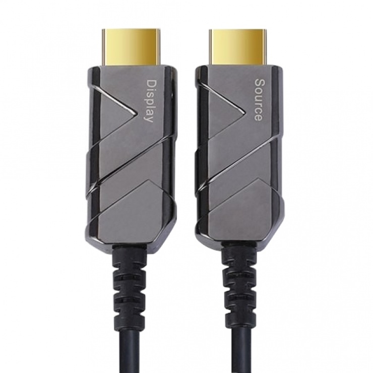 Cablu HDMI 2.1 AOC 8K@60Hz 50m Oem, Fibra Optica 48 Gbps