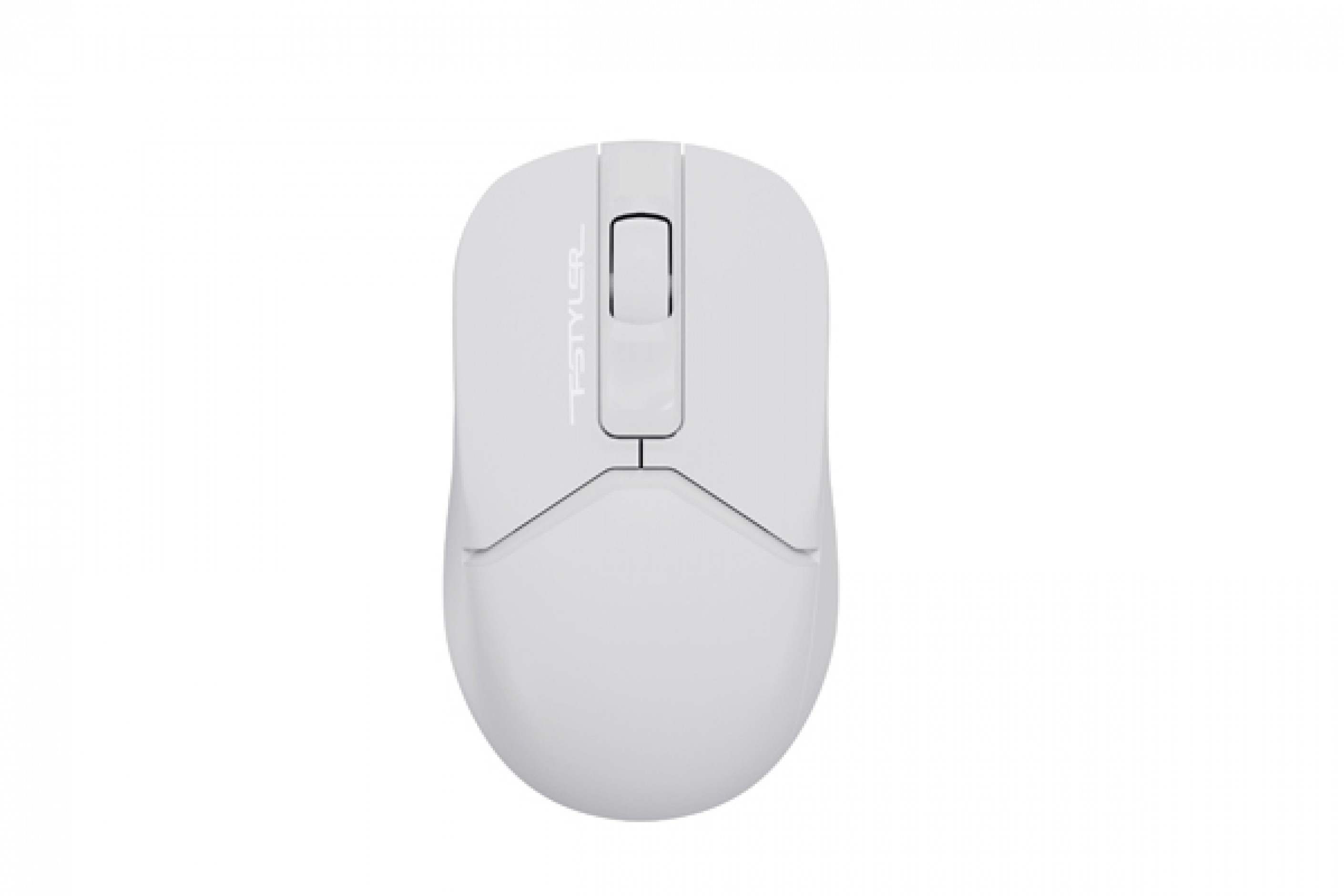 Mouse Wireless A4tech FG12-W Alb, 2.4GHz, 1200 DPI - Ergonomic