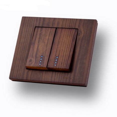 Comutator cu Led ST Grano Woods nuc Ovivo OV00393 16A