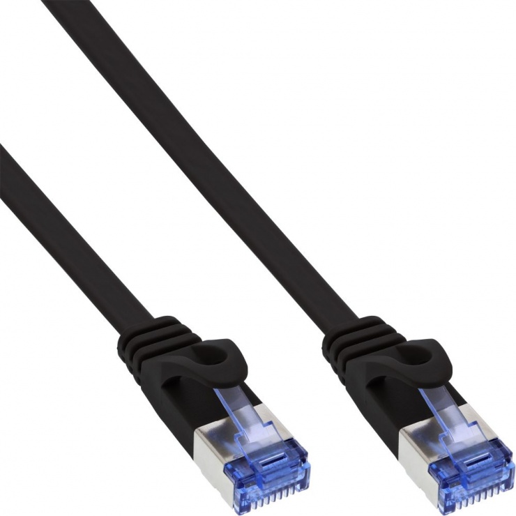 Cablu RJ45 Flat FTP Cat.6A 10m InLine