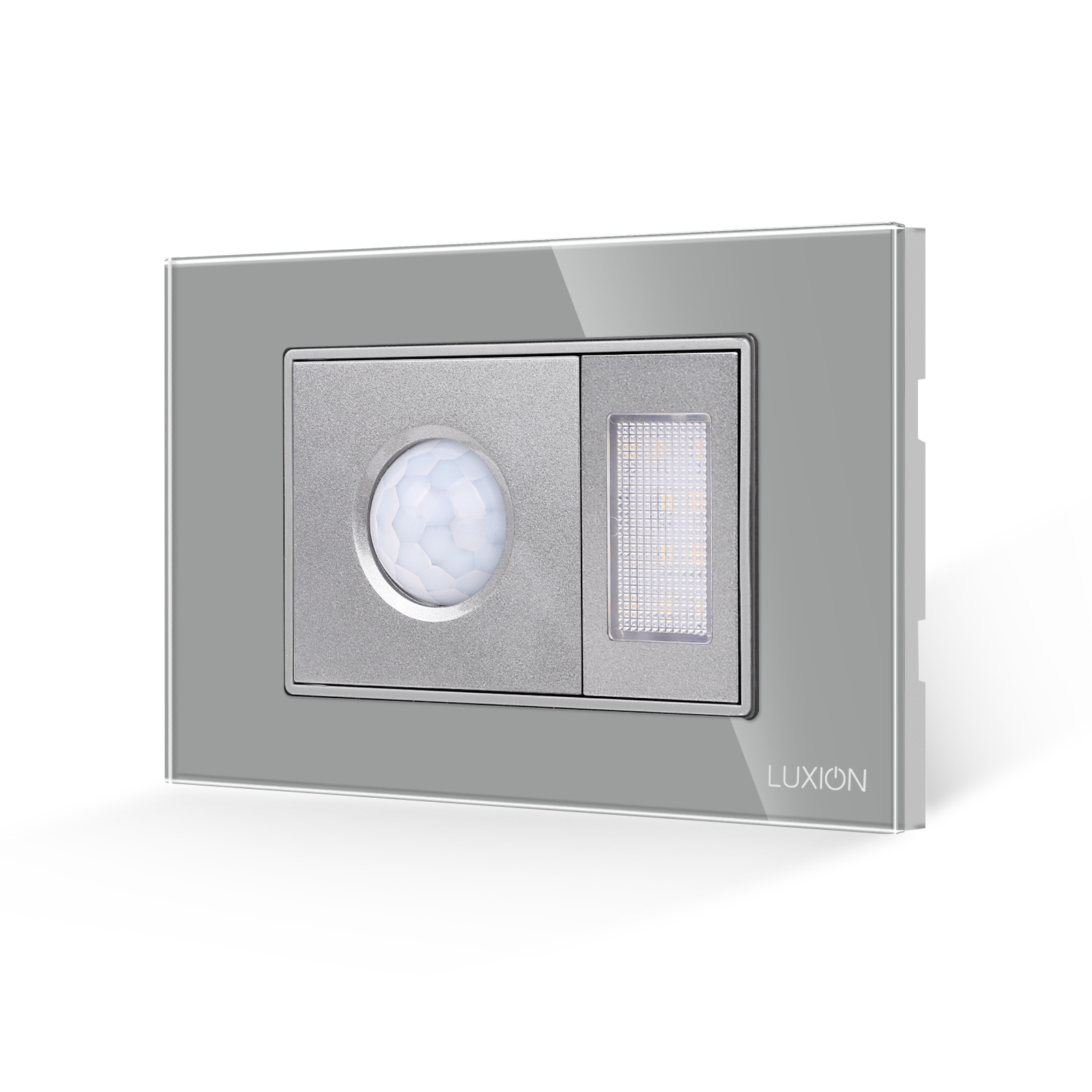 Senzor Miscare 2M si Lampa Veghe LUXION, Rama Sticla, IP44 - imagine 13