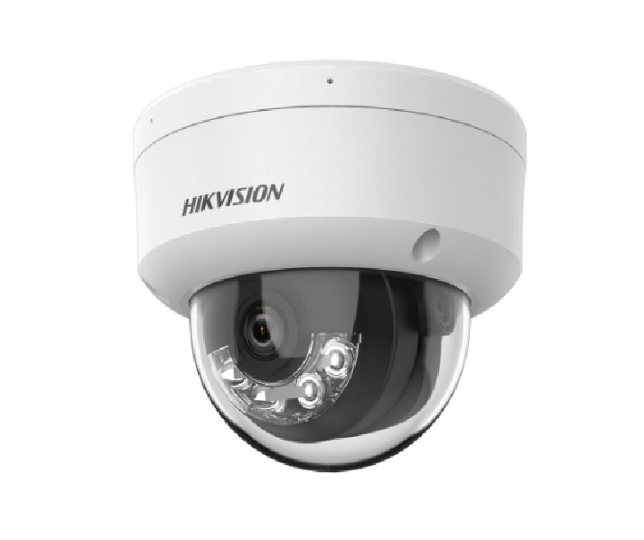 Camera IP Hikvision 4MP Dome cu Iluminare Hibridă și Audio