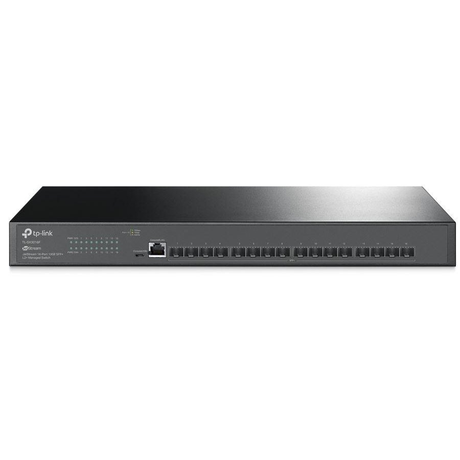 Switch TP-Link TL-SX3016F, 16x 10G SFP+, L2+ Managed