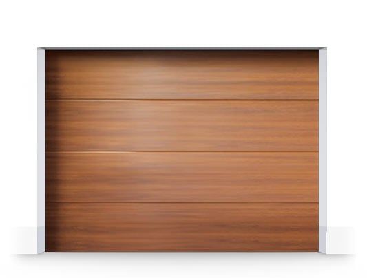 Usa garaj sectionala Stejar Auriu - Atu tech