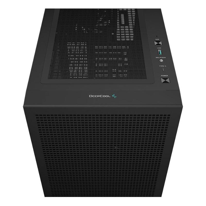 Carcasa Deepcool CH560 ARGB Mid Tower Negru - Sticla Temperata - imagine 19