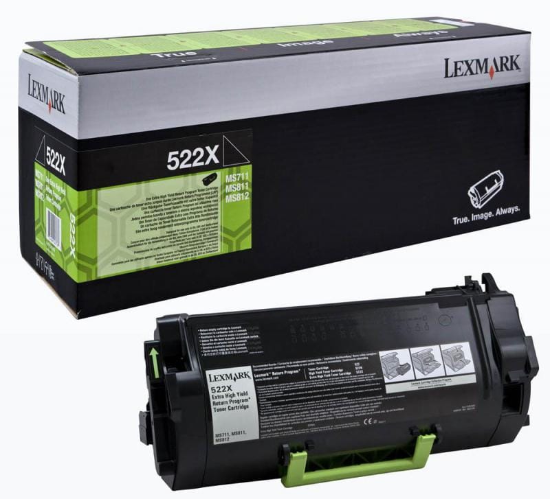 Toner Original Lexmark 52D2X0E Black 45.000 pagini MS811/MS812 - imagine 3