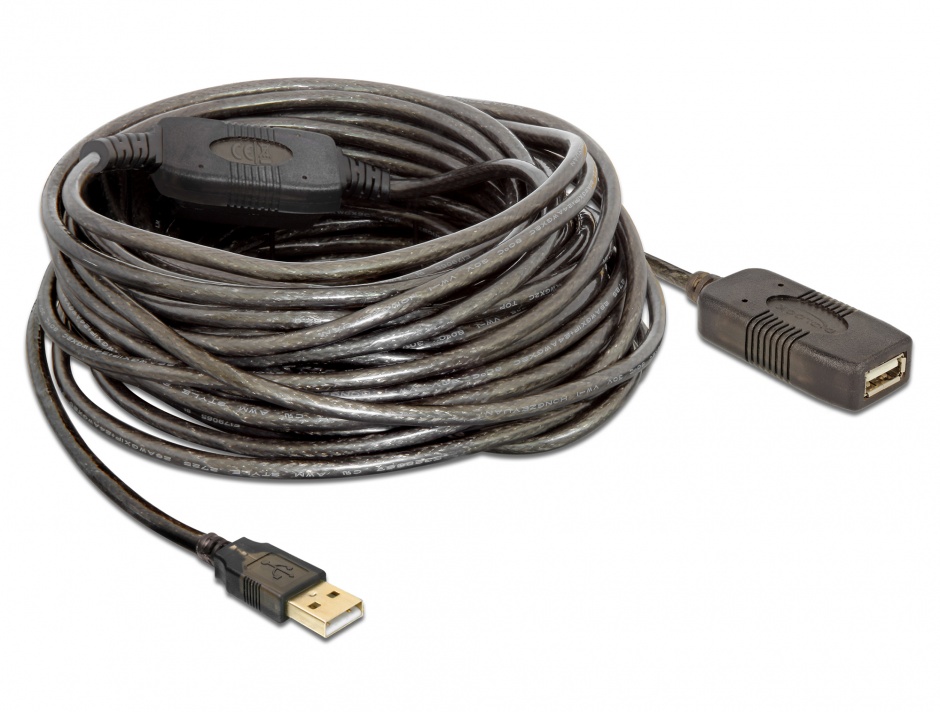 Cablu USB Activ 15m Delock 82689
