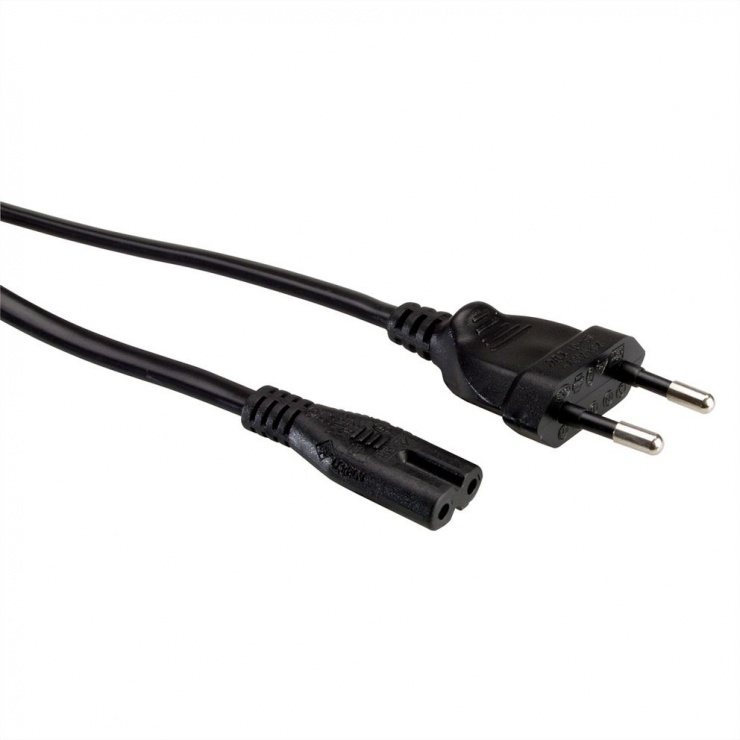 Cablu alimentare Euro-IEC C7 1m, Value