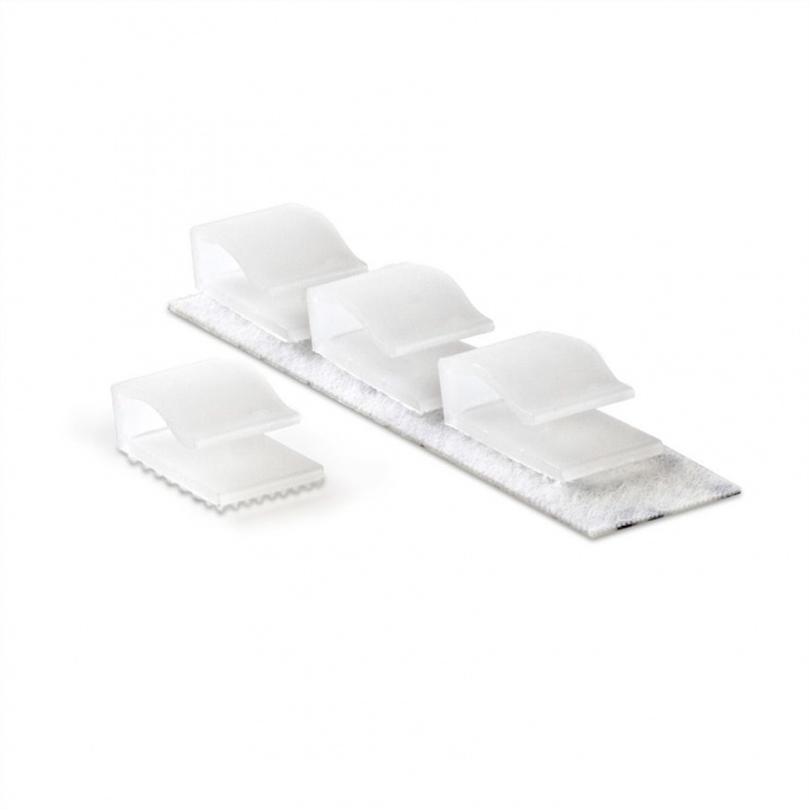 Set 16 Organizatoare Cabluri Velcro Autoadezive