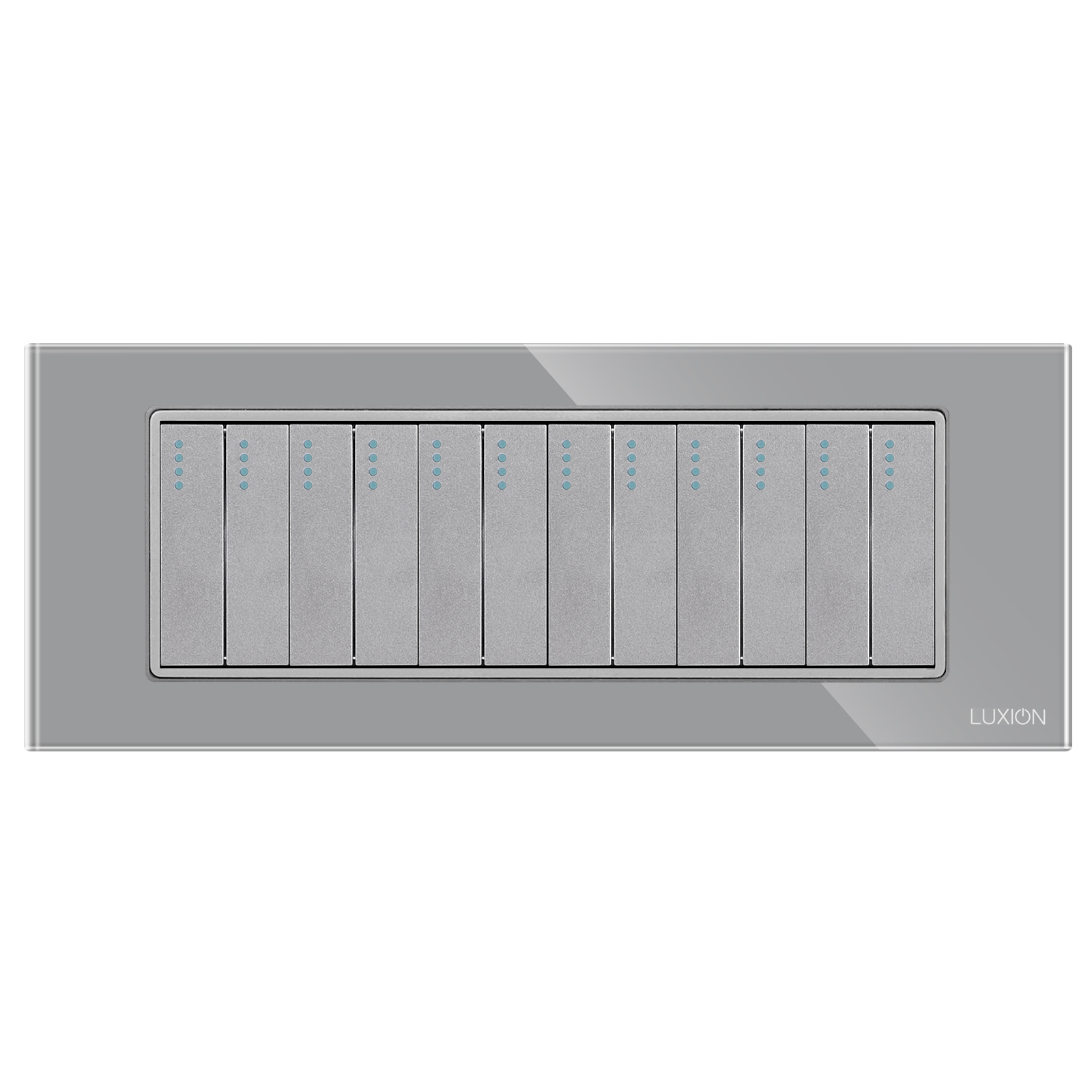 Întrerupător Mecanic 12 Posturi Luxion cu Rama Sticlă - imagine 14