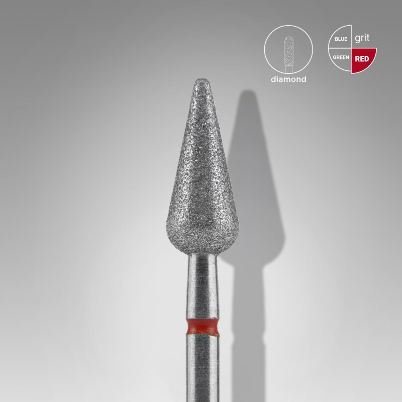 Cap Freză Diamant Staleks Expert Fină 5 mm