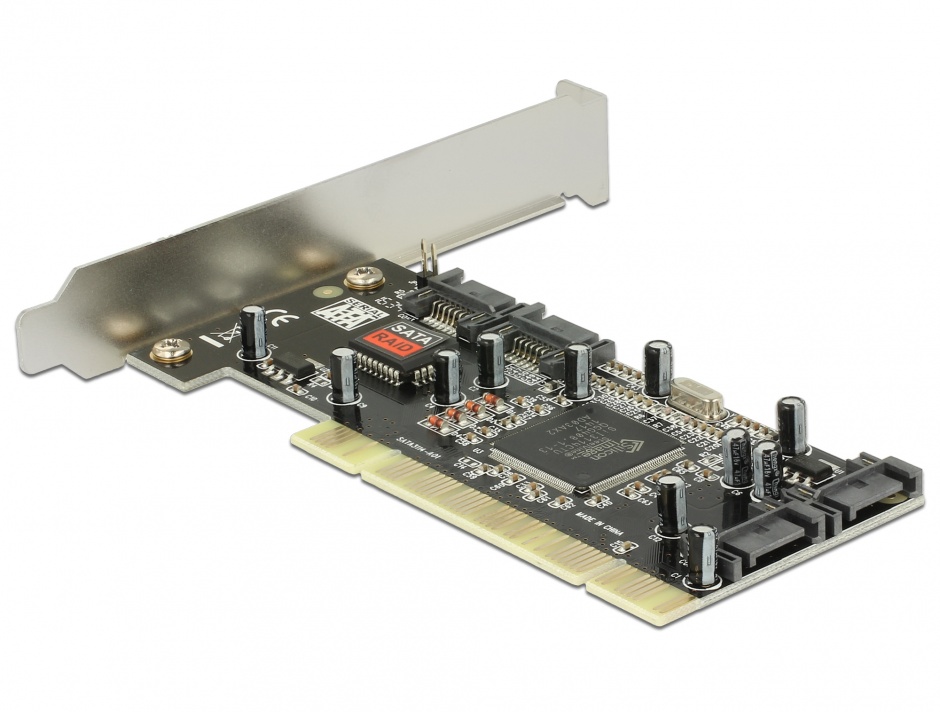 Delock 70154: Controler PCI 4x SATA cu RAID