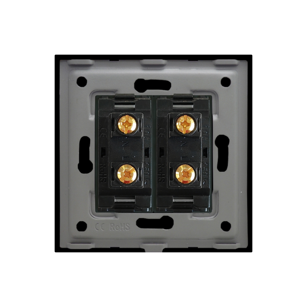 Priza Dubla Sticla LUXION, Design Modern - imagine 8