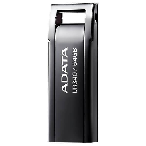 Memorie USB Flash ADATA UR340 64GB USB 3.2 Black Metalic - imagine 3