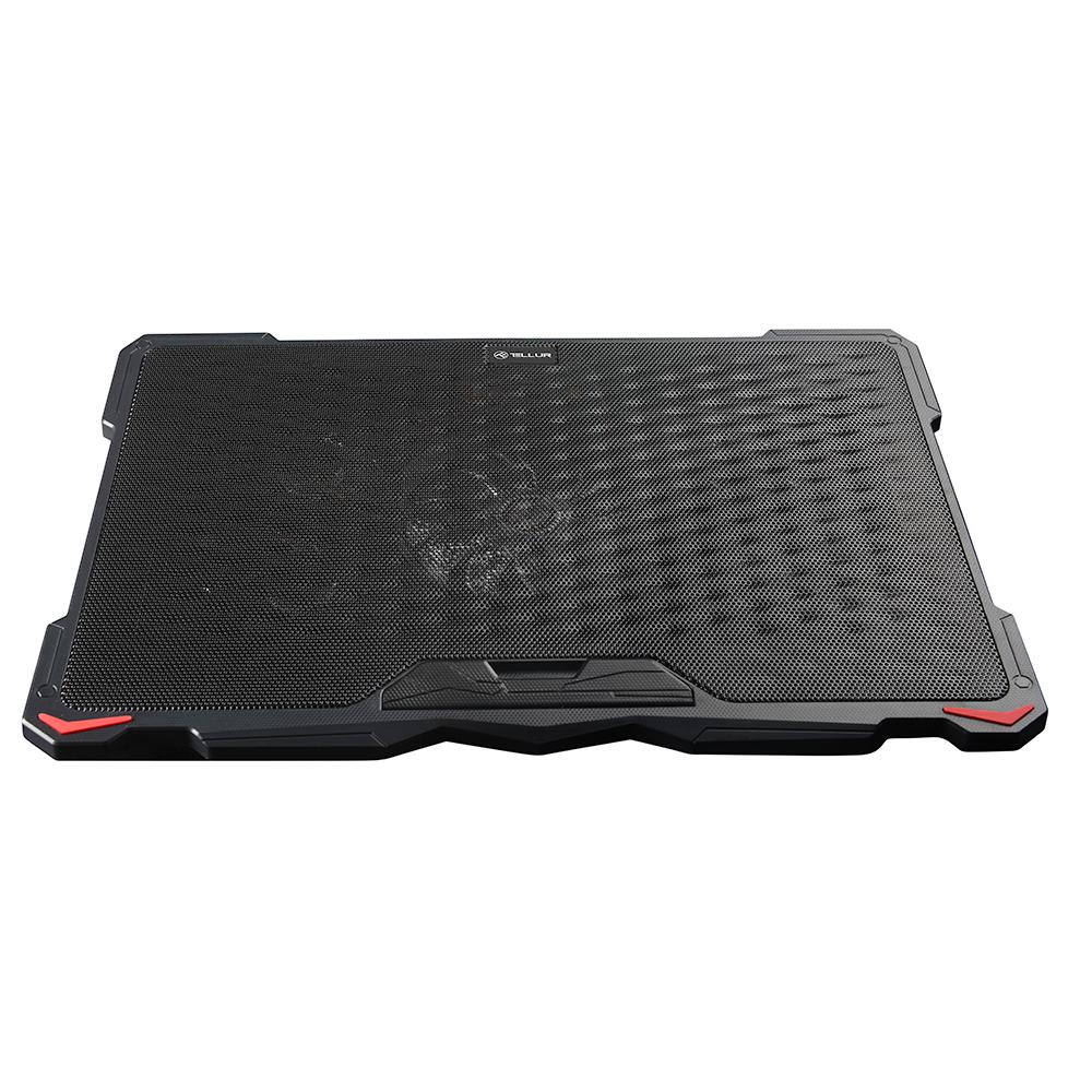 Cooling Pad Tellur Basic 17" - 5 Ventilatoare cu LED Negru