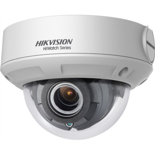 Cameră IP Dome Hikvision HiWatch 4MP cu Lentilă Motorizată