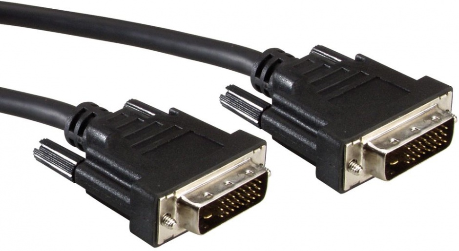Cablu DVI Dual Link 3m Ecranat OEM