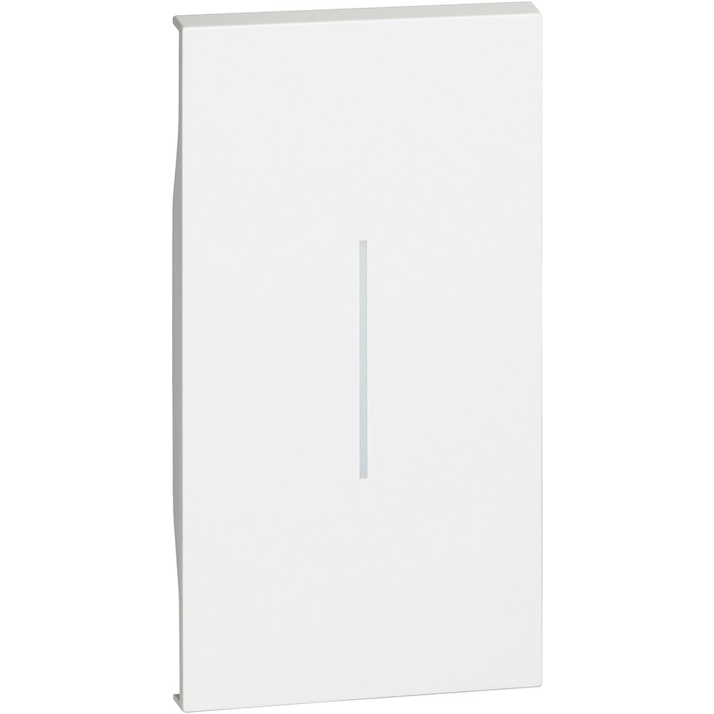 Tasta iluminabila Bticino 2 module Alb