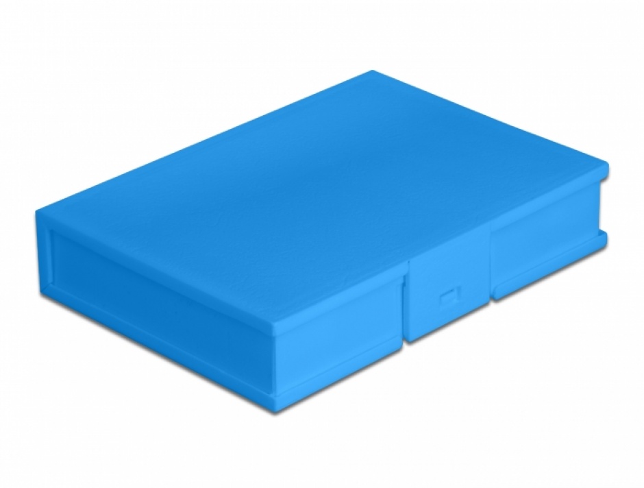 Carcasă Protectie HDD/SSD 3.5" Albastru Delock