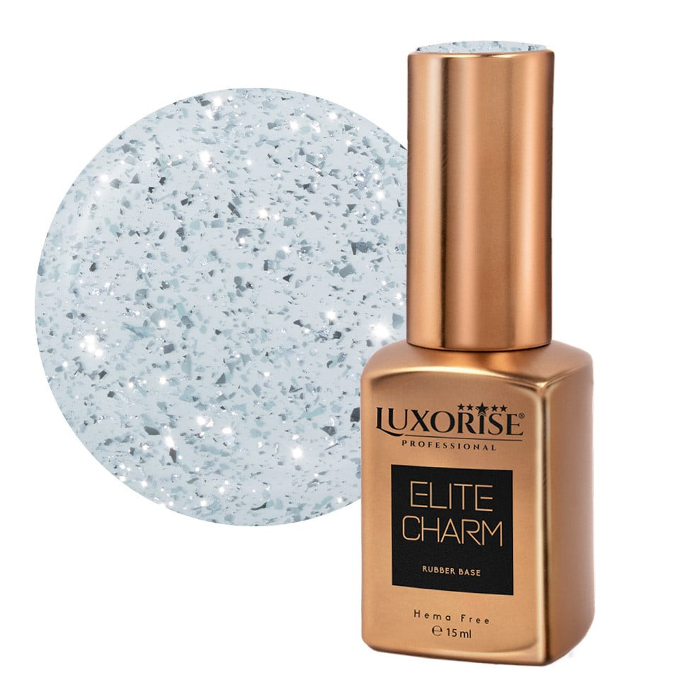 Luxorise Rubber Base Hema Free Mint Sheen 15ml