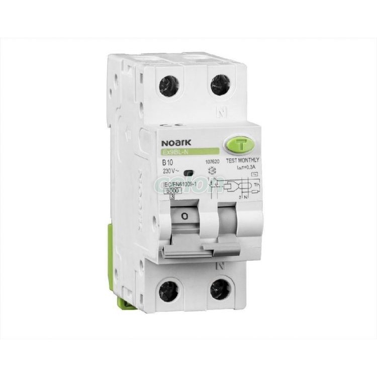Întrerupător automat diferențial RCBO Noark 16A 30mA