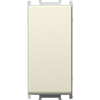 Modul Buton Simplu TEM 1M 16A Crem