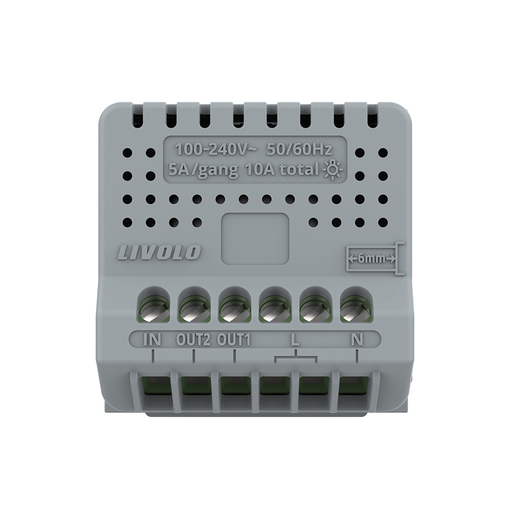 Modul ZigBee Dublu Livolo, Smart Home, Touch - imagine 4