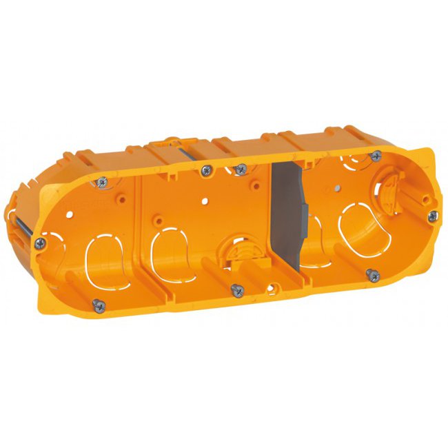 Doză Rigips Legrand 3x2M, Adâncime 50mm
