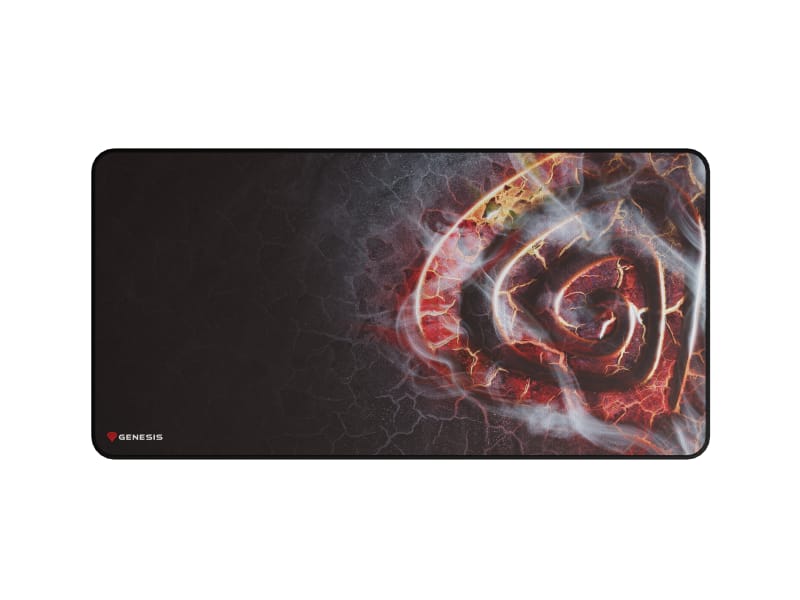 Mousepad Gaming Genesis Carbon 500 Maxi Lava G2 900x450mm - imagine 2