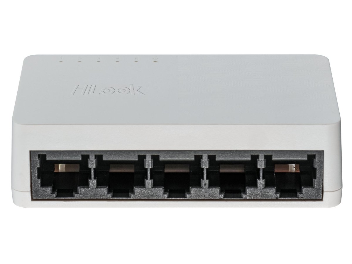 Switch HiLook NS-0505D, 5 porturi Gigabit, Plug & Play