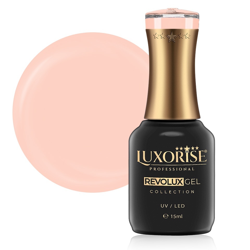 Oja Semipermanenta Luxorise Papaya Whip 15ml - imagine 2