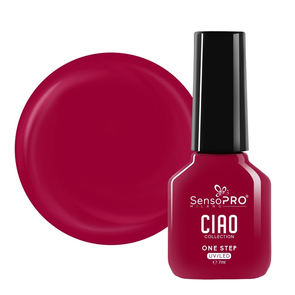Oja Semipermanenta One Step SensoPRO Crimson Petal 7ml