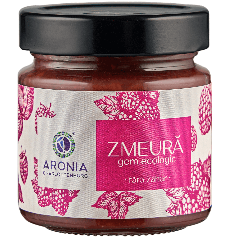 Gem Zmeură BIO fără Zahăr Aronia 200g