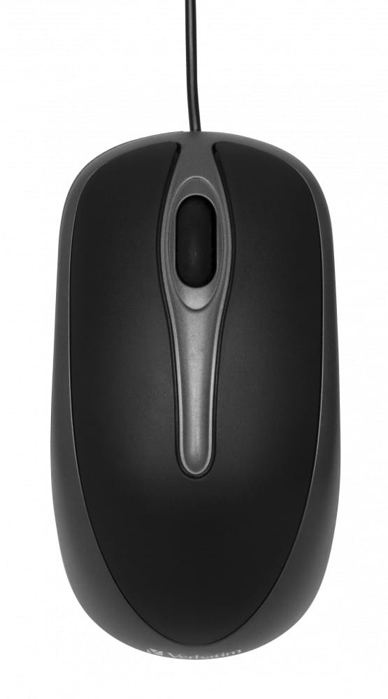 Mouse Optic Verbatim Desktop 49019 Negru - USB Ergonomic - imagine 2