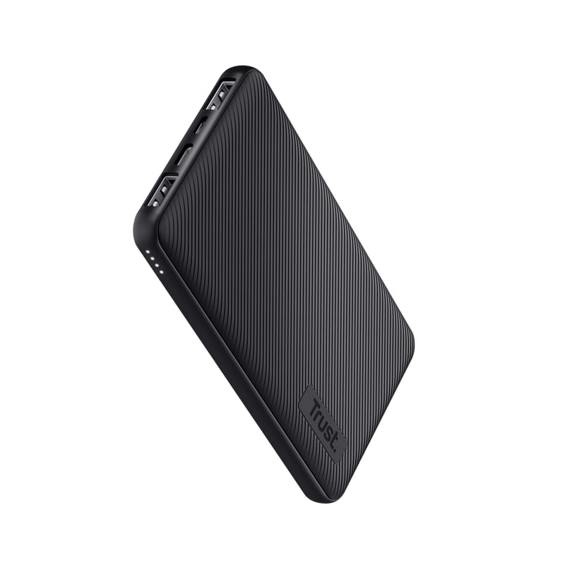 Baterie Externă TRUST Primo Ultra Thin Eco 10000mAh Negru TR-24678 - imagine 2