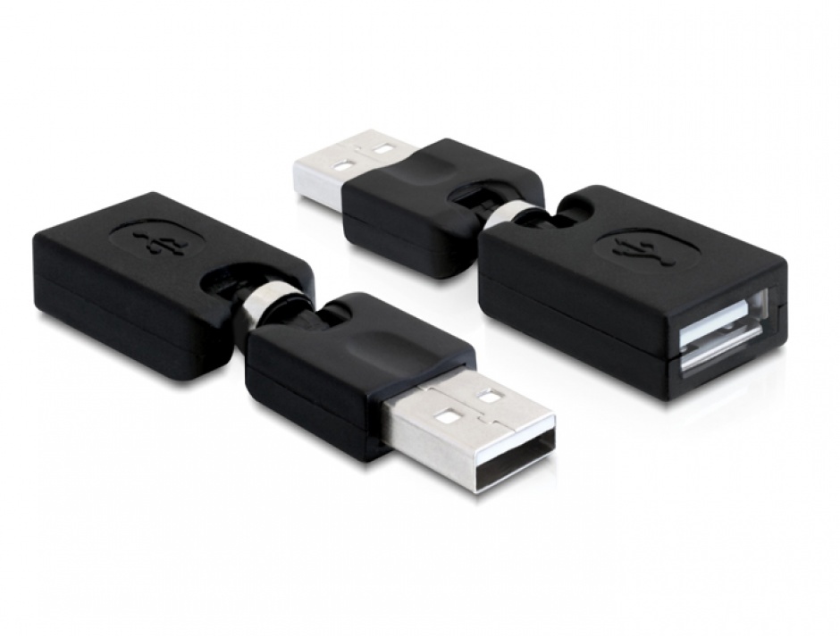 Adaptor USB 2.0 Rotativ Delock 65260