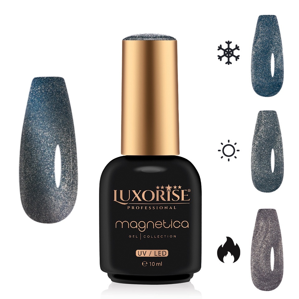 Oja Semipermanenta Magnetica Luxorise Lagoon Magic 10ml