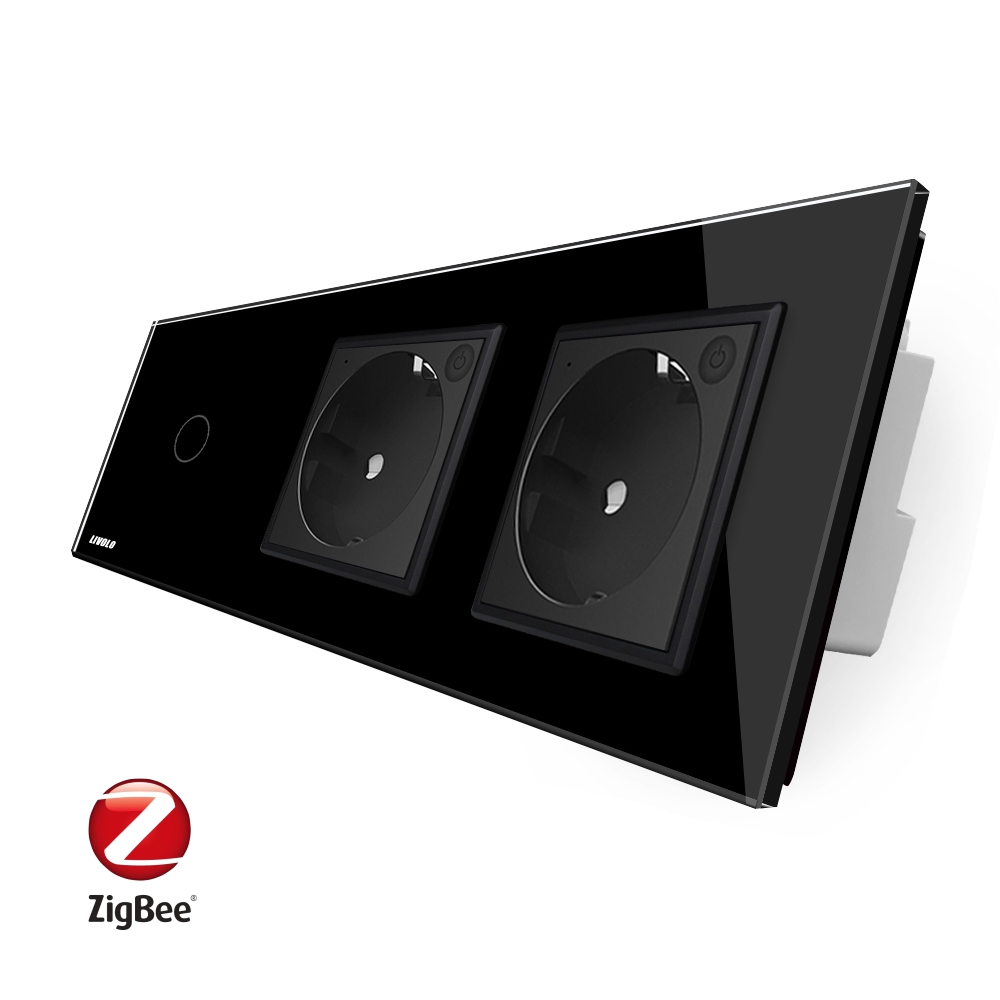 Intrerupator LIVOLO ZigBee Touch cu 2 Prize - imagine 5