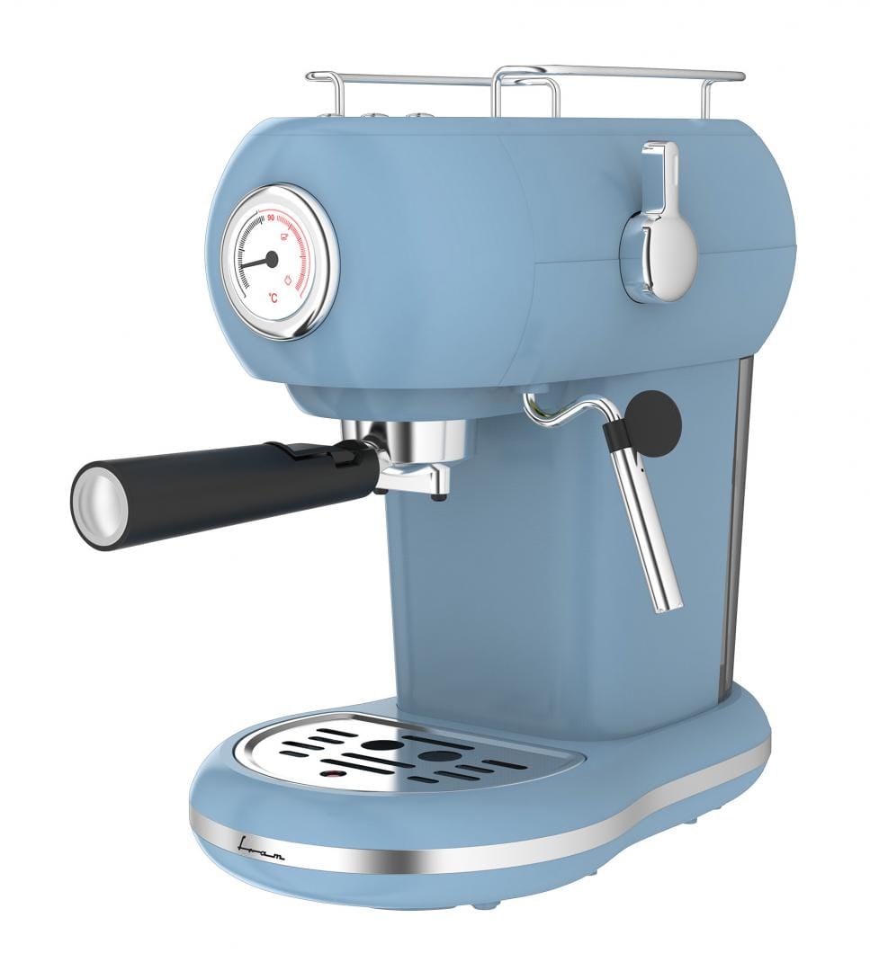 Espressor Fram FEM-D15RBL 15 BAR, 1100W, Boiler Aluminiu - imagine 2
