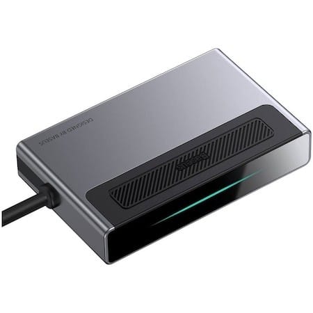 Docking Station Baseus CAHUB-DA0G USB-C Gri, HDMI 4K - imagine 3