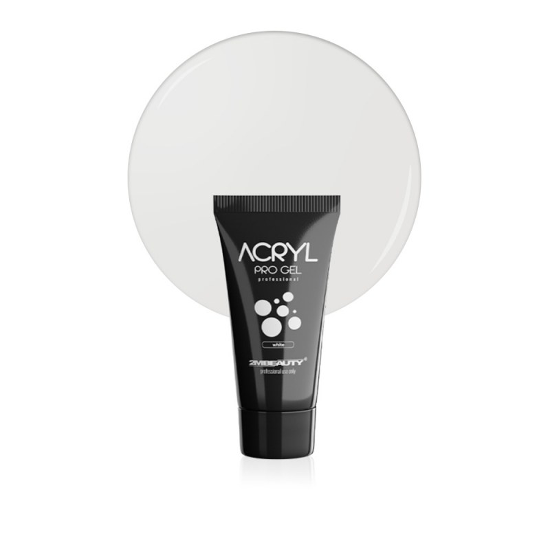 Acryl Pro Gel 2M Hema Free White 15gr Nailshop