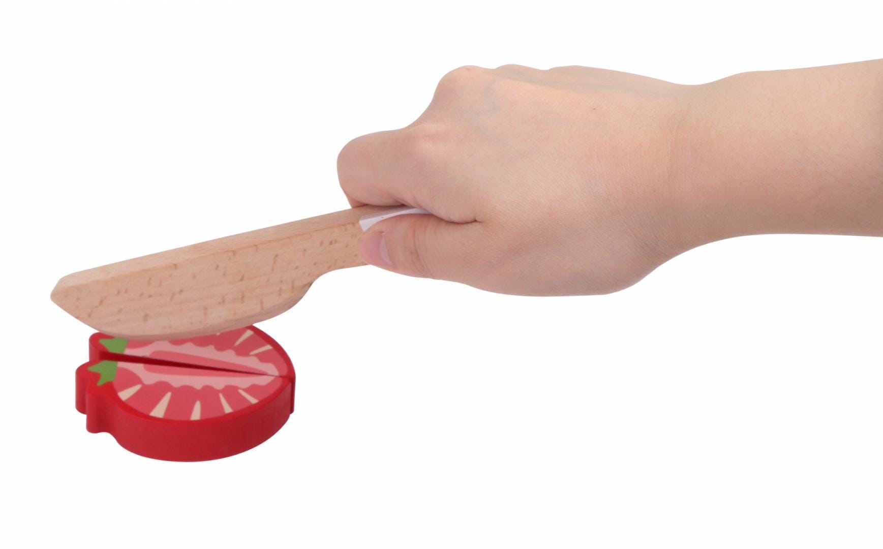 Joc Fructe Lemn pentru Feliat Momki - 20 Piesi Educativ - imagine 3