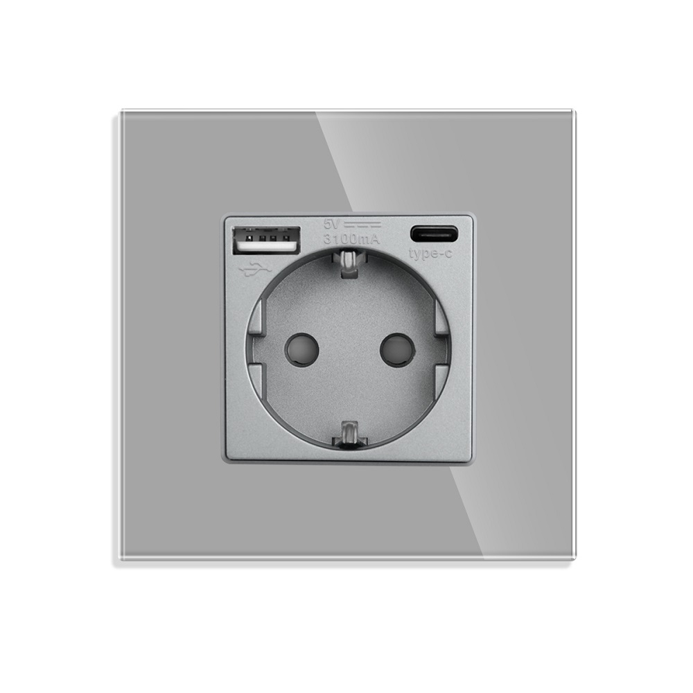 Priza Sticla Luxion USB-C 20W | Incarcare Rapida - imagine 18