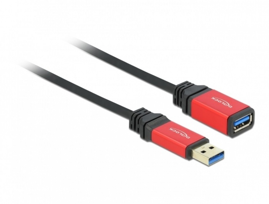 Cablu prelungitor USB 3.0 Delock 1m, 5Gb/s