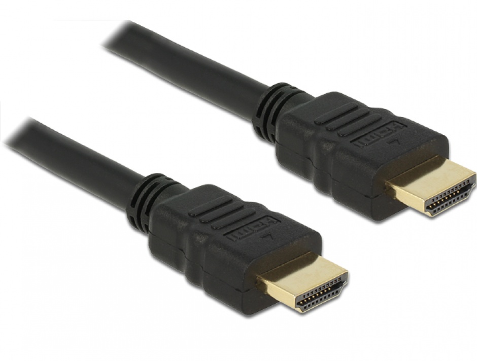 Cablu HDMI 4K Delock 25cm cu Ethernet