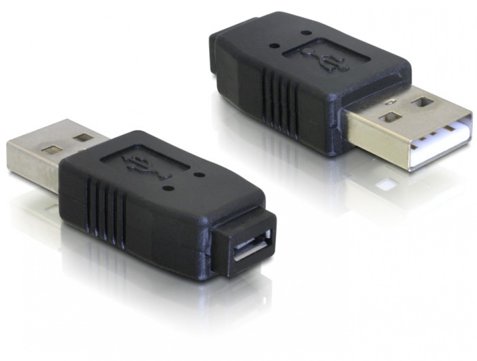 Adaptor Delock Micro USB A+B la USB 2.0