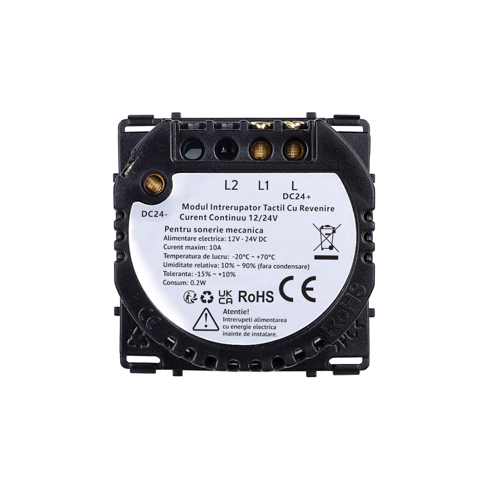 Modul Întrerupător Touch 12/24V LUXION, 1000W/canal - imagine 4