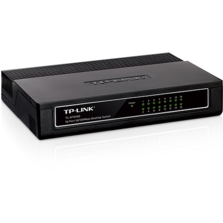 Switch TP-Link TL-SF1016D 16 Porturi 10/100 Mbps Rețea