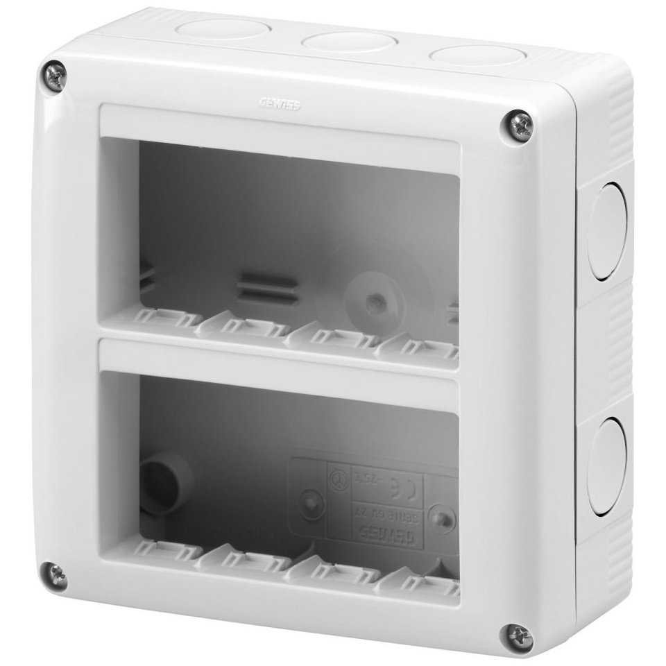 Doză 4+4 module Gewiss GW27023 | System Calitativ