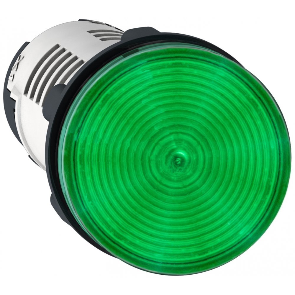 Lampă Pilot LED Verde 230V Schneider XB7EV03MP